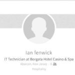 This is how Ian’s LinkedIn account used to look.